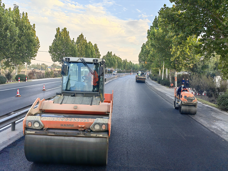 38天，高淄路工程建設跑出淄博交通加速度