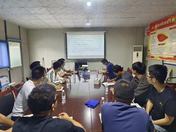 第二區(qū)域項(xiàng)目部積極推動(dòng)“質(zhì)量月”活動(dòng)