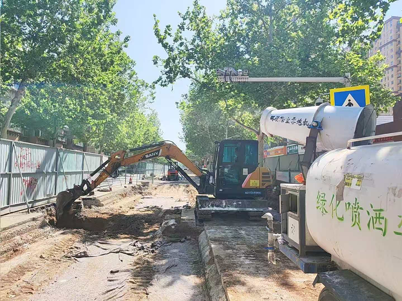 【一提三保】王舍路（北京路至柳泉路）排水管道改造工程順利推進(jìn)