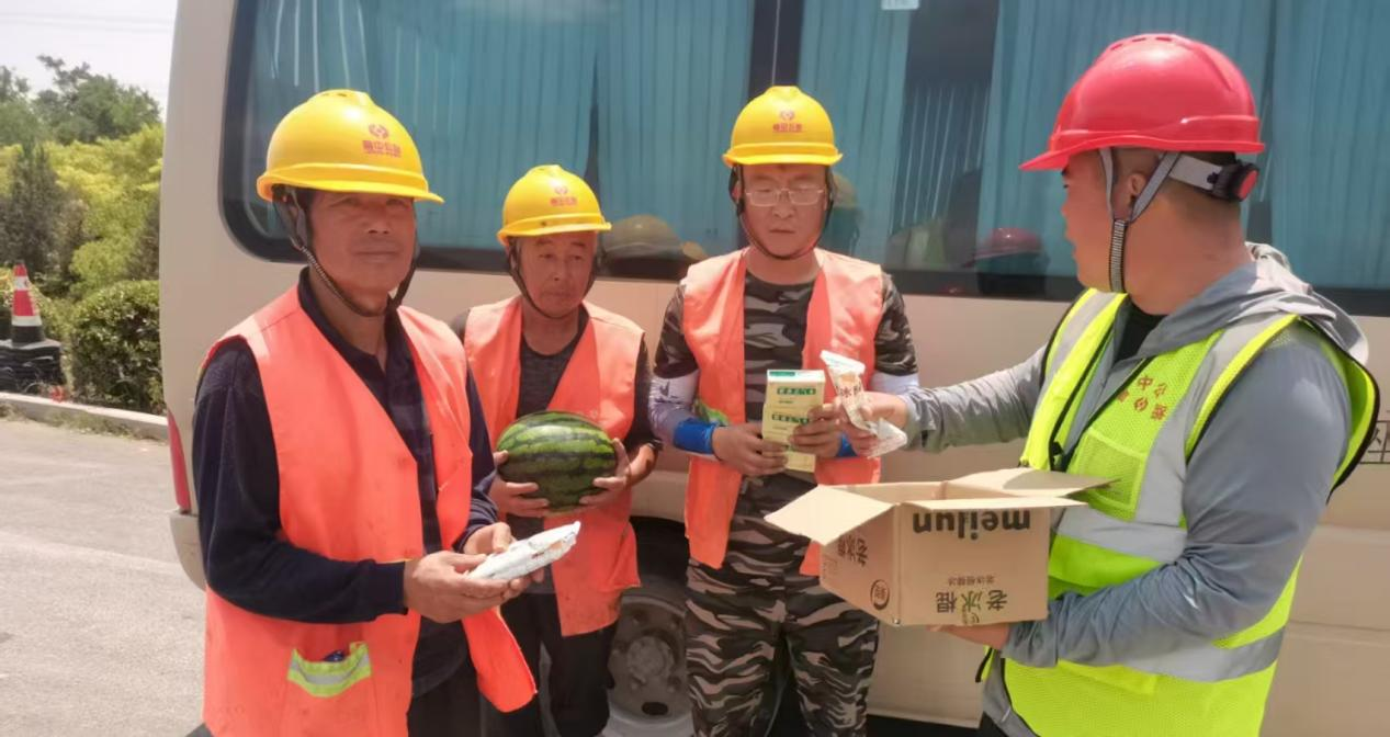 【一提三?！縎231張臺(tái)線項(xiàng)目部多措并舉送清涼保安全