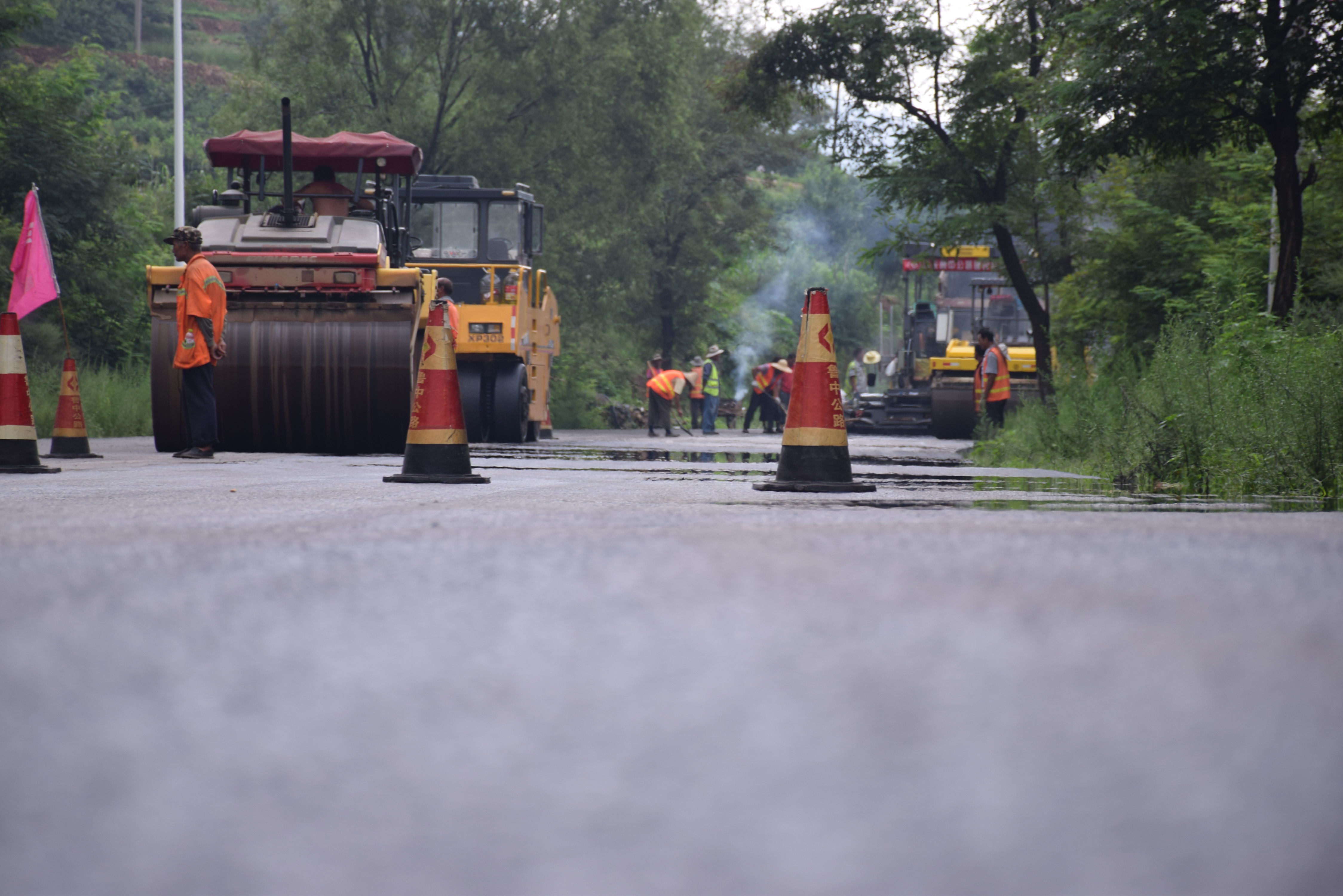 激情九月，各工地掀起大干高潮