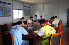 馬南路孝婦河橋梁項(xiàng)目部 舉行防洪防汛應(yīng)急救援演練