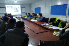 橋隧分公司張店梁場(chǎng)召開(kāi)梁板預(yù)制安全、技術(shù)交底會(huì)