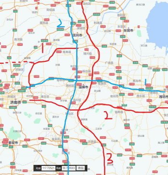 【抓作風(fēng) 創(chuàng)效益】三條高速同時施工 淄博復(fù)興交通先行